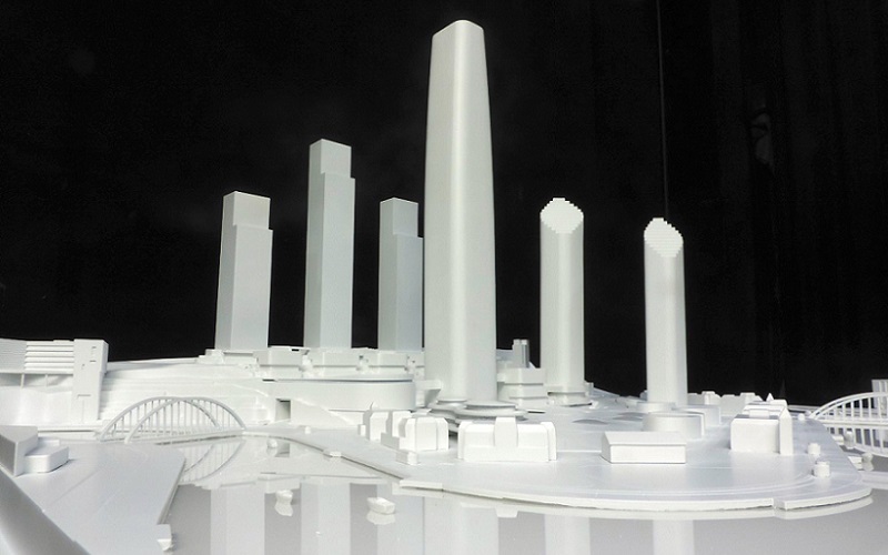 White Architectural Model (2)