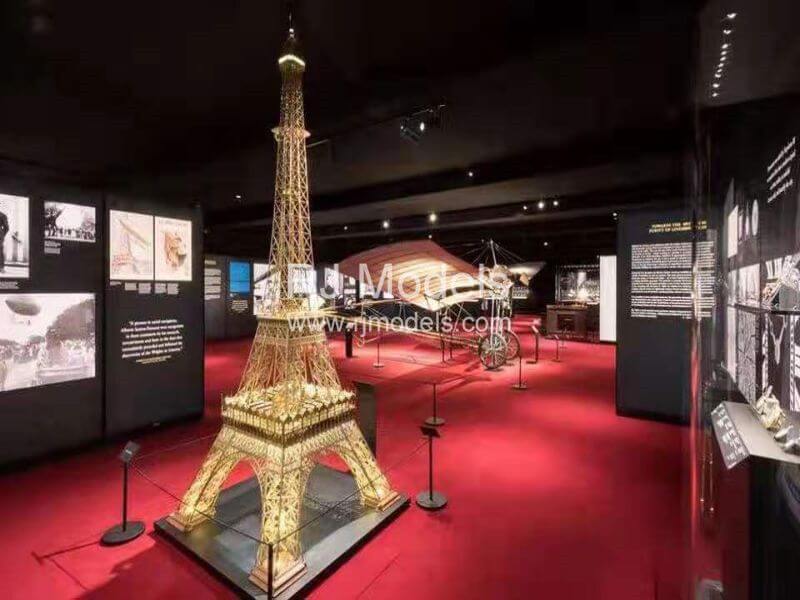 “Cartier in Motion” shows Eiffel Tower Architectural Model Building