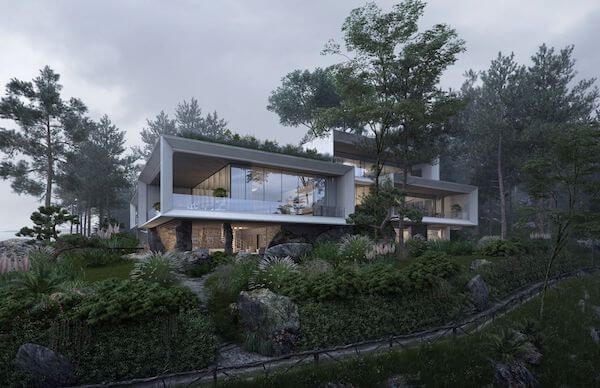 3D Architectural Residential Rendering