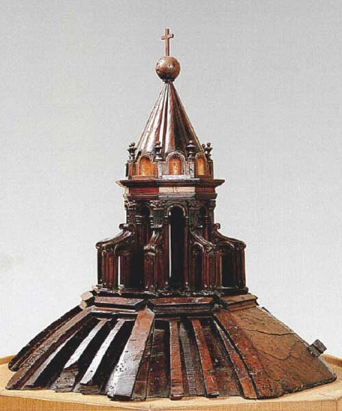 Model of Basilica of Saint Mary of the Flower in 1418