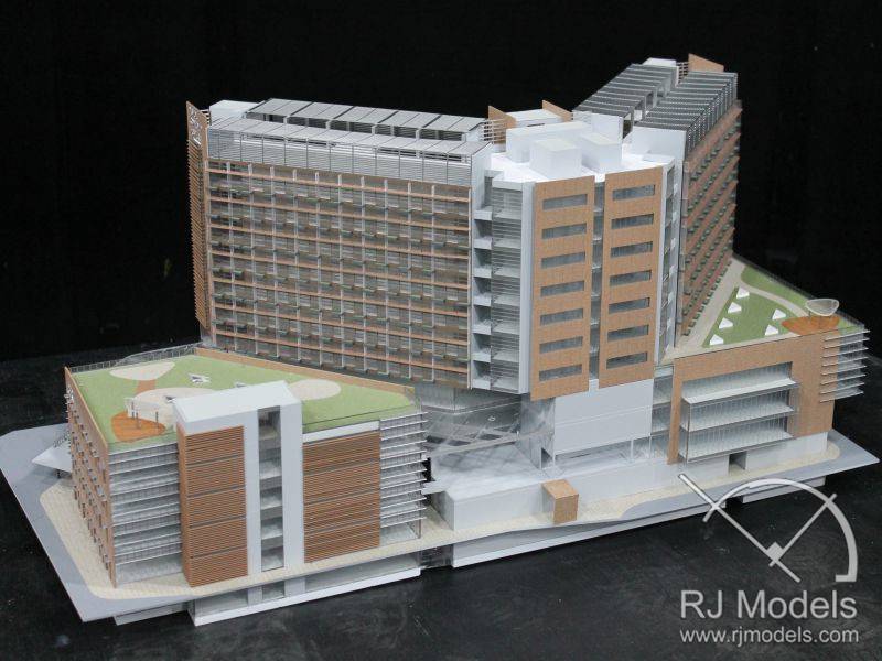 Model de spital în Singapore