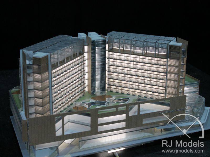 Model de spital în Singapore