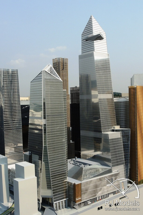 Setting Up Model Building Workplace Office Building Model, Commercial Scale Model Makers- RJ Models