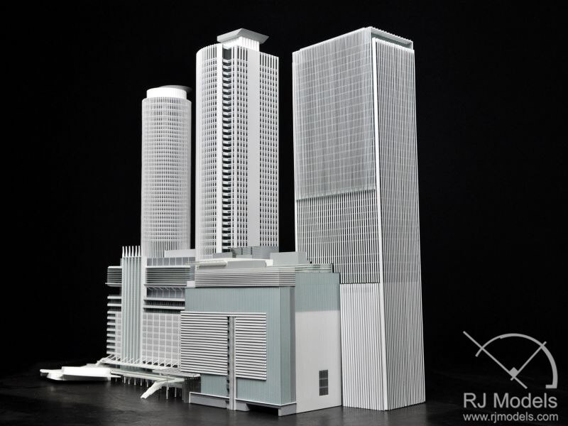 model de construcție a birourilor din Nagoya