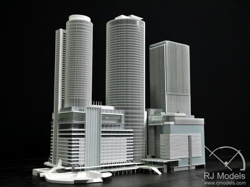 model de construcție a birourilor din Nagoya