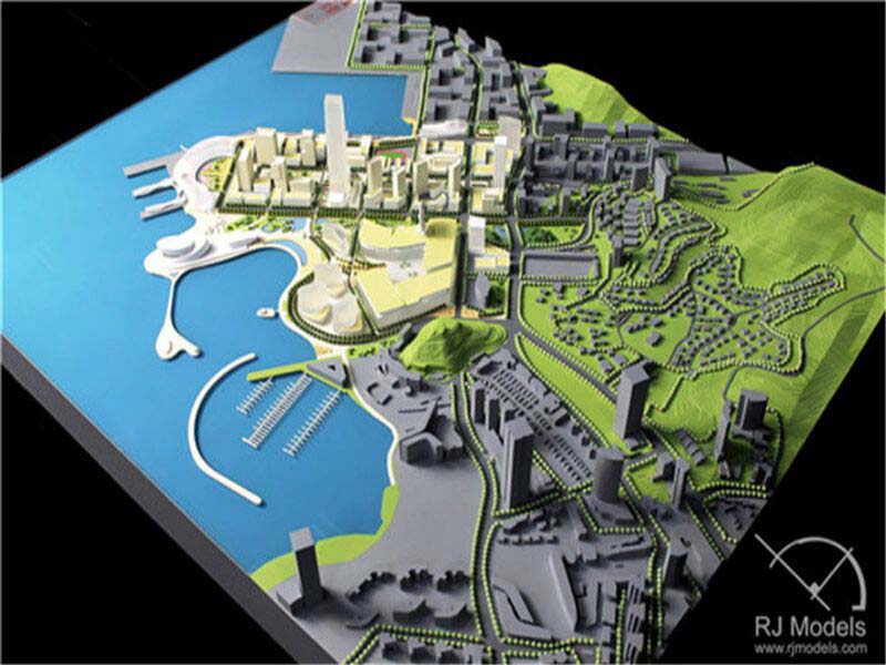 Shekou Master Planning Model, Shenzhen