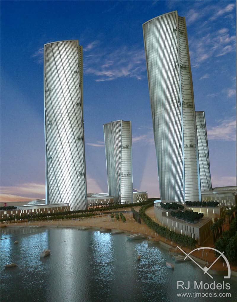 Architectural model made by PVC board