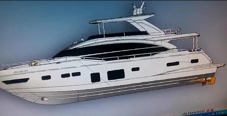 yacht model