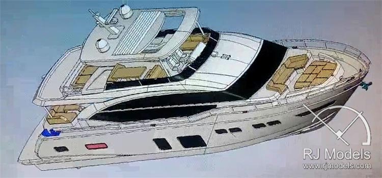 yacht model