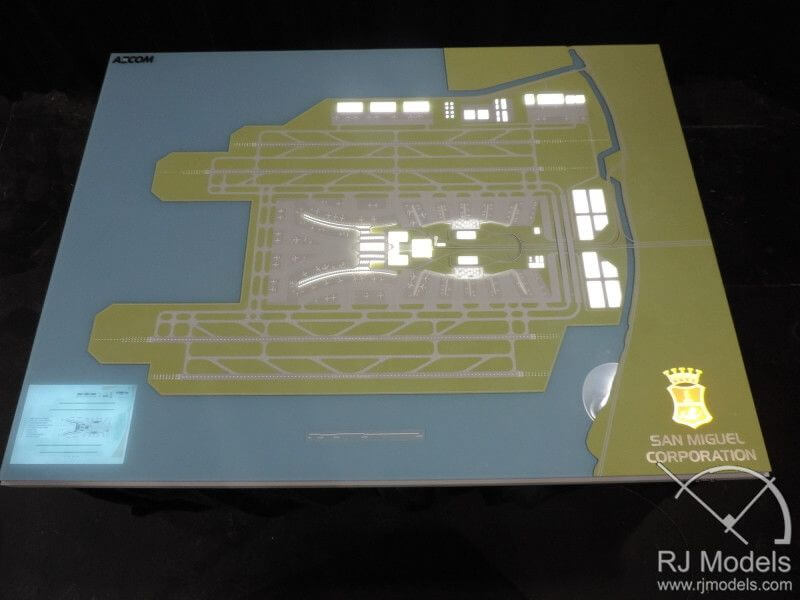 Fabricante de modelos de aeropuertos en Filipinas