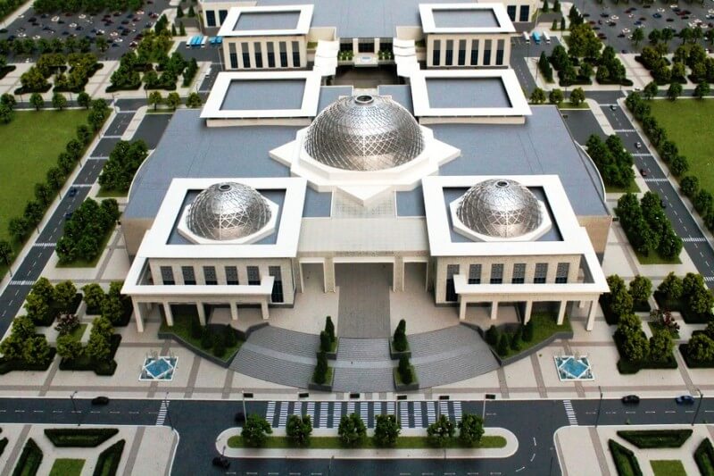 Architectural model maker in Turkmenustan