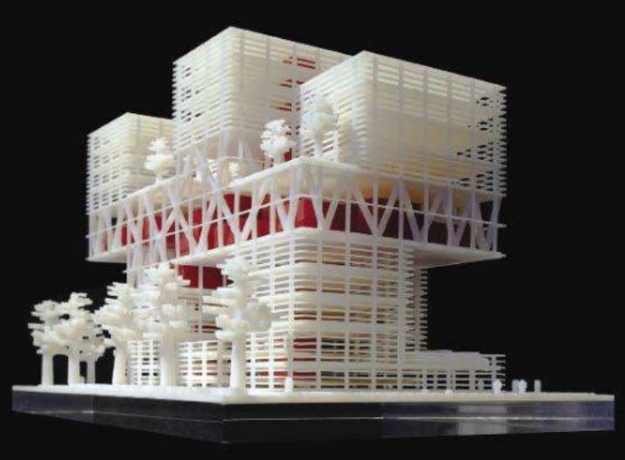 3D printed architectural model