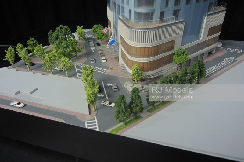 Machetă de clădire JLL Boston Four Seasons