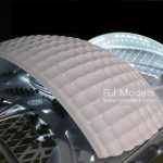 Arup Abu Dhabi Stadium 1:150 - 2