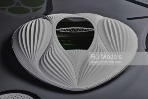 Zaha Hadid Al Wakrah Stadium, Doha 1:200 - 1