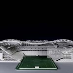 Zaha Hadid Al Wakrah Stadium, Doha 1:200 - 3