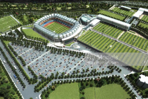 Bahcesehir Stadium Istanbul 1:500 - 2