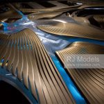 Zaha Hadid Beijing Airport T-4 1:600 - 3