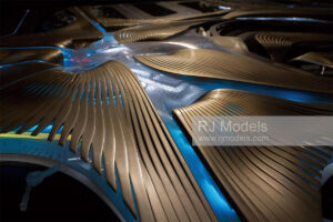 Zaha Hadid Beijing Airport T-4 1:600 - 3