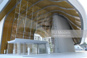 KPF 'China Zun' Office Lobby Beijing 1:50 - 1