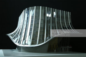 KPF 'China Zun' Office Lobby Beijing 1:50 - 2