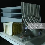 KPF 'China Zun' Office Lobby Beijing 1:50 - 3