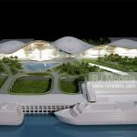 Atkins Chongqing Cuntan International Cruise Centre 1:300 - 1
