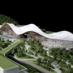 Atkins Chongqing Cuntan International Cruise Centre 1:300 - 2