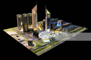 Emirates Towers Business Park Dubai 1:200 - 1