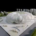 Guangzhou Evergrande Football Stadium Guangzhou 1:500 - 2