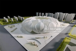 Guangzhou Evergrande Football Stadium Guangzhou 1:500 - 2