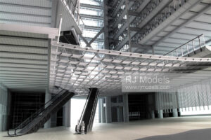 Foster + Partners  HSBC Headquarter - Atrium Hong Kong  1:100  - 1