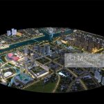 China Resource Land Hangzhou Olympic Sports Center 1:280 - 3