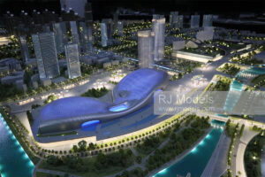 China Resource Land Hangzhou Olympic Sports Center 1:280 - 5