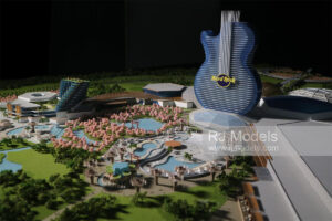 WATG Hard Rock Hotel Japan 1:500 - 2
