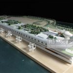 Foster + Partners Hong Kong Kai Tak Cruise Terminal 1:300 - 1