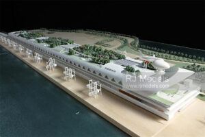 Foster + Partners Hong Kong Kai Tak Cruise Terminal 1:300 - 1