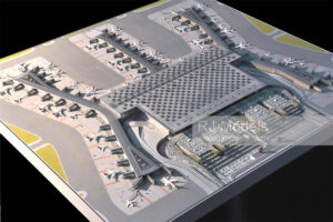 Haptic Architects Istanbul Airport 1:800 - 2