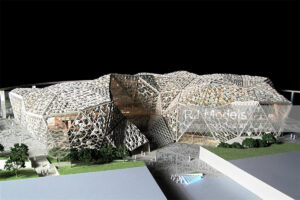 SOM KAFD Conference Center Saudi Arabia 1:150 - 1