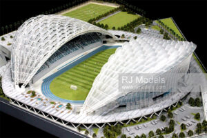 SOM Kuwait University Stadium 1:500 - 1