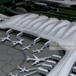 Nanning Wuxu International Airport T2 1:600 - 3