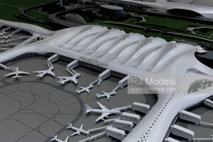 Nanning Wuxu International Airport T2 1:600 - 3