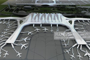 Nanning Wuxu International Airport T2 1:600 - 1