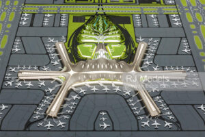 Pearl River Delta International Airport, Guangzhou 1:600 - 3