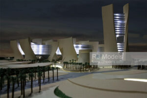 SOM Qatar Petroleum City 1:500 - 3