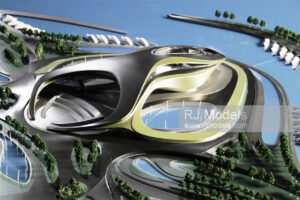 Zaha Hadid Qilihai Qinhuangdao 1:800 - 1