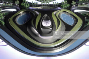 Zaha Hadid Qilihai Qinhuangdao 1:800 - 2