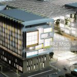 SOM Sheikh Khalifa Medical City Abu Dhabi 1:400 - 3