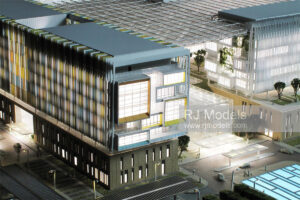 SOM Sheikh Khalifa Medical City Abu Dhabi 1:400 - 3
