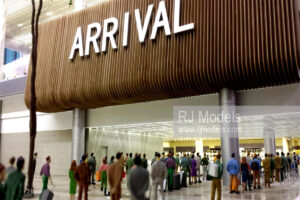 Benoy Singapore Changi Airport T4 1:50 - 1